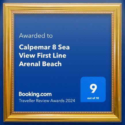Calpemar 8 Sea View First Line Arenal Beach Dış mekan fotoğraf
